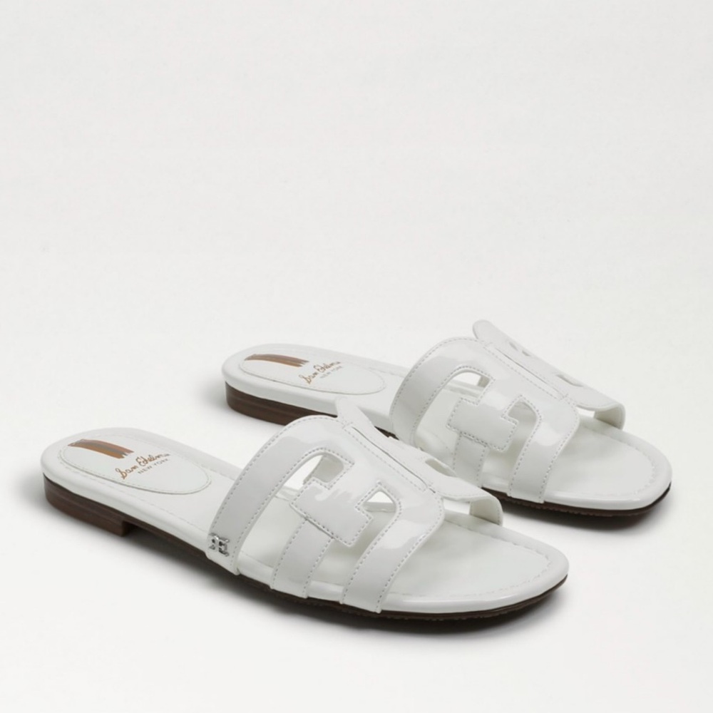 NWT Sam Edelman Bay Sandal - White - Size 8